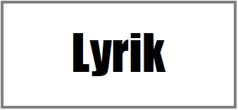 Lyrik