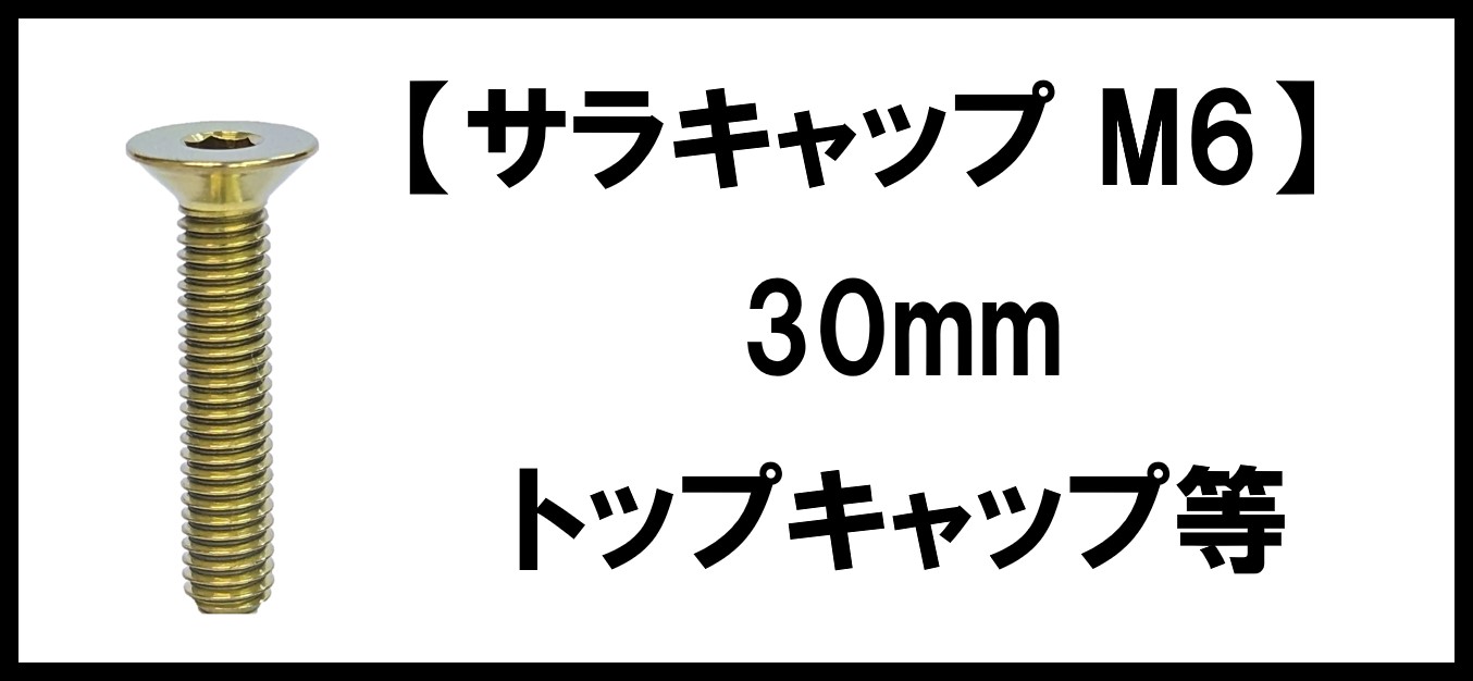 【全ネジサラキャップ】トップキャップ等